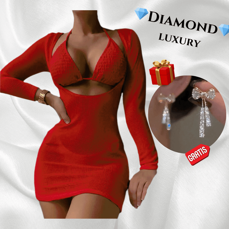 Nuevos conjuntos de bikini de baño Sumer Fashions de 3 piezas 👙🌞 Mas Obsequio Aretes Diamond Lurury 💎