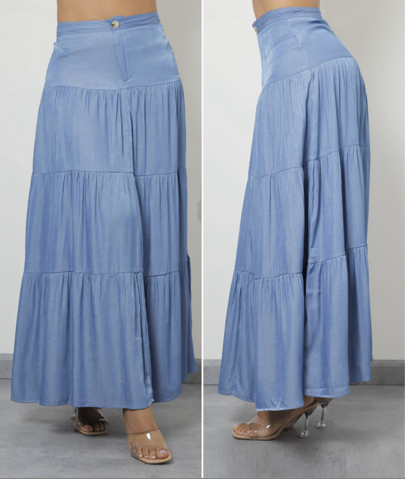 Nuevo falda jeans Maxi