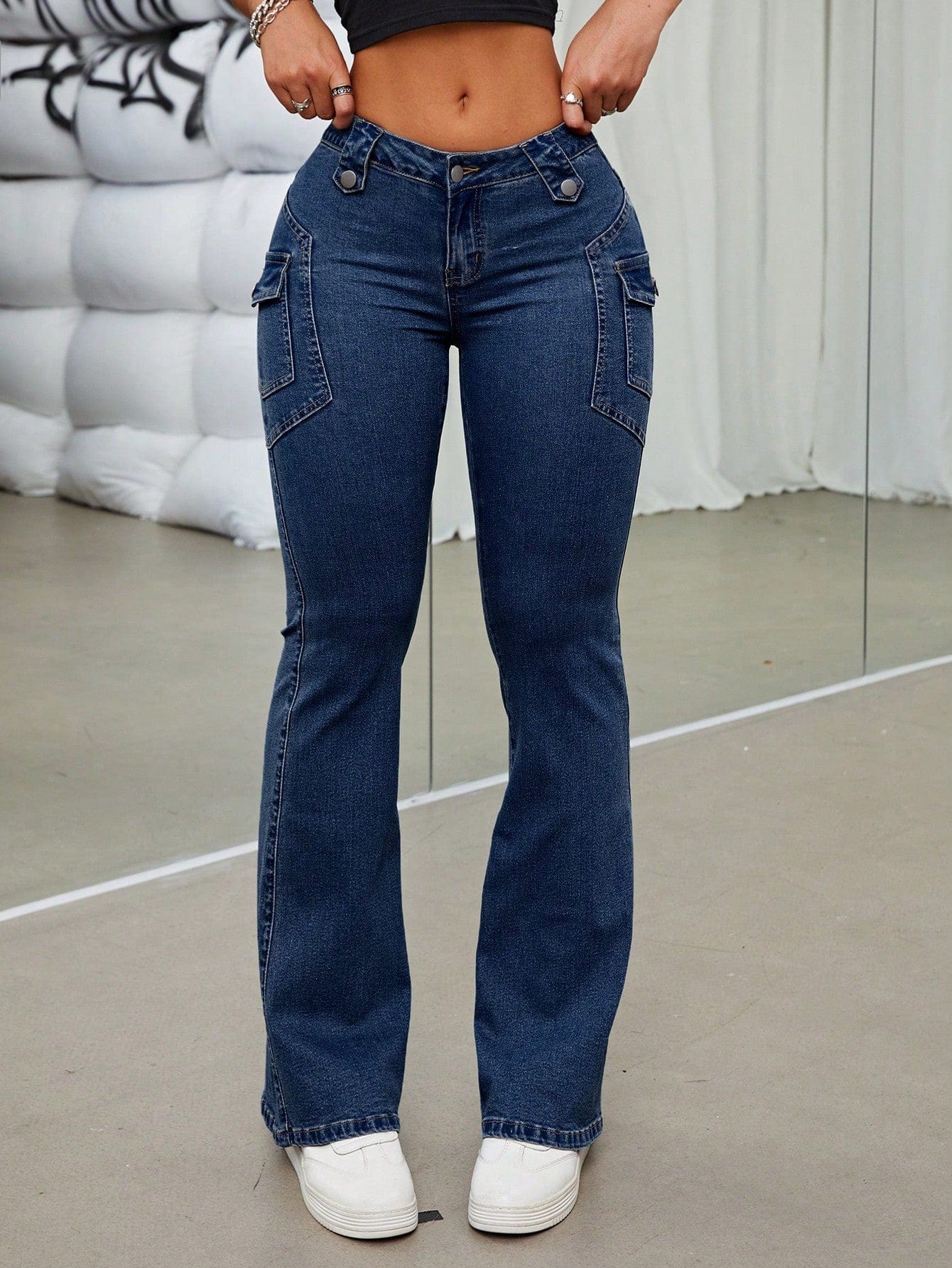 Jeans Vaqueros Cargo