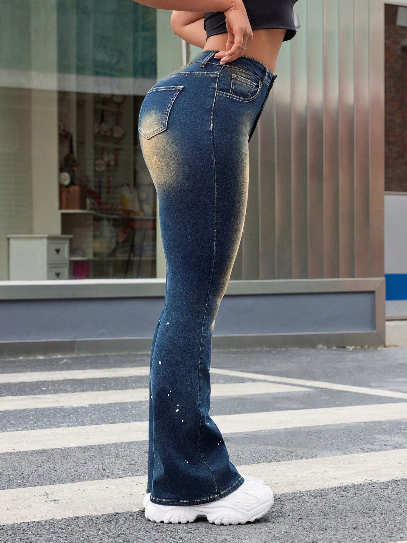 Pantalón Vaqueros Jeans Acampanados