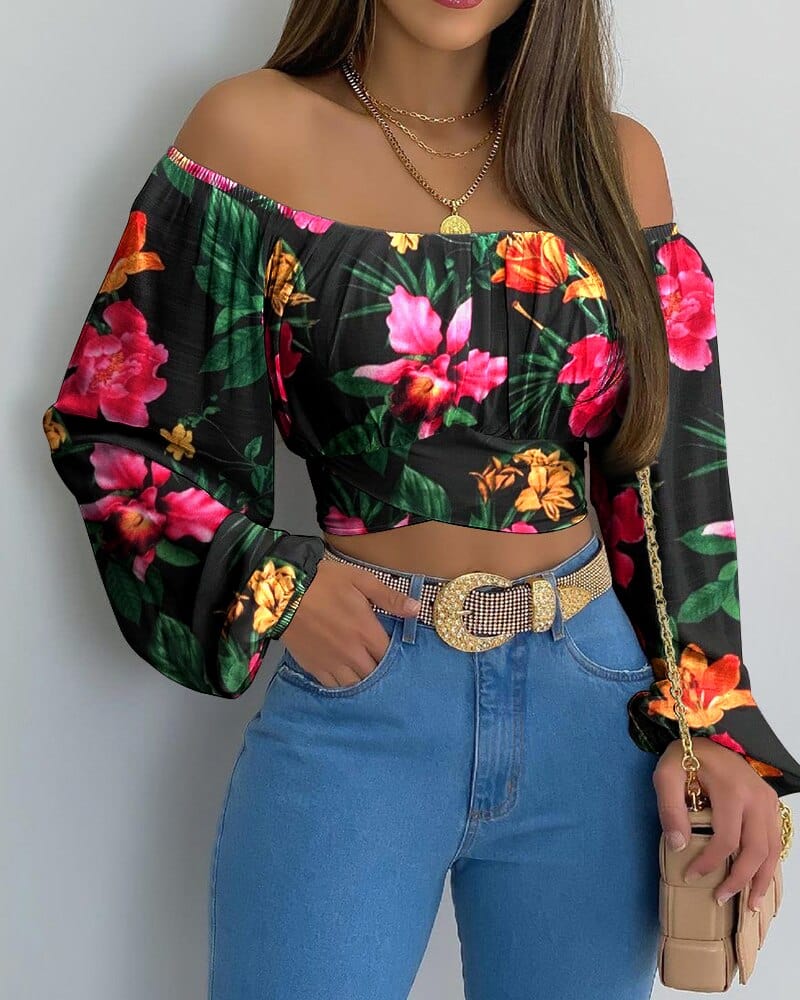 Blusa estampado floral