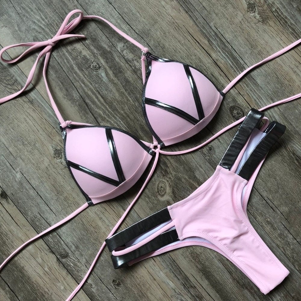 Bikinis de 2 Piezas con Elásticos