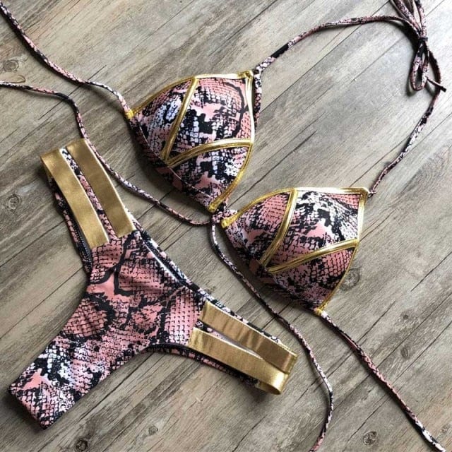 Bikinis de 2 Piezas con Elásticos