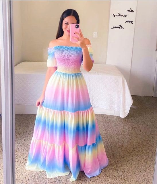 Vestido de estampado