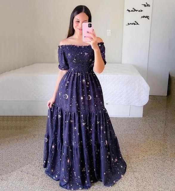 Vestido de estampado